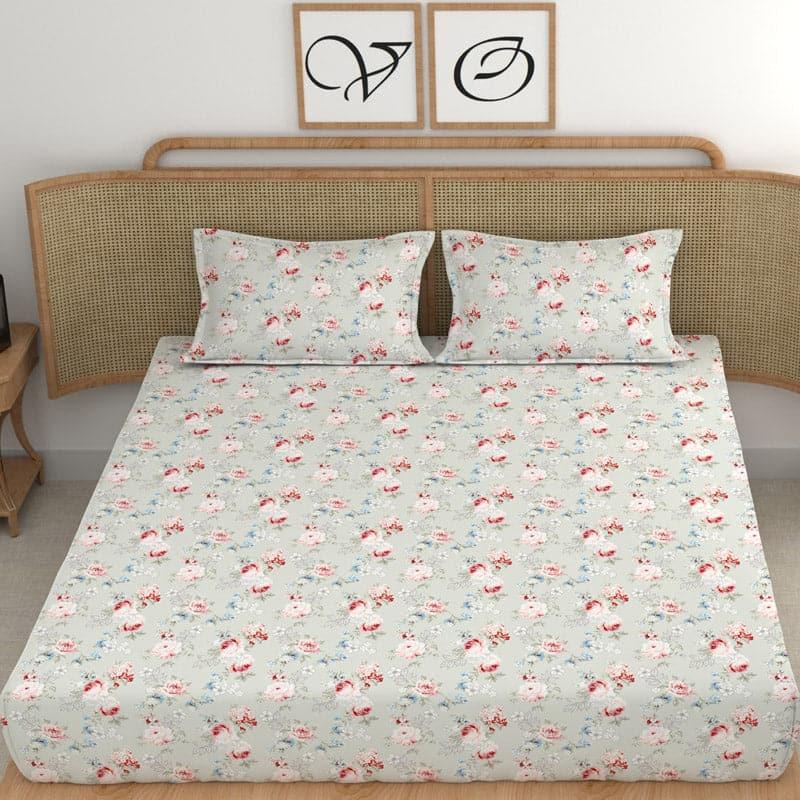 Buy Della Floral Bedsheet Bedsheets from Vaaree