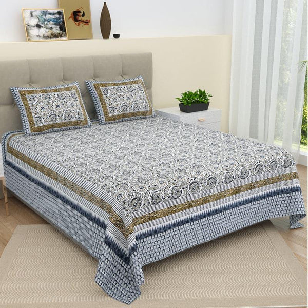 Buy Dobesa Ethnic Bedsheet Bedsheets from Vaaree