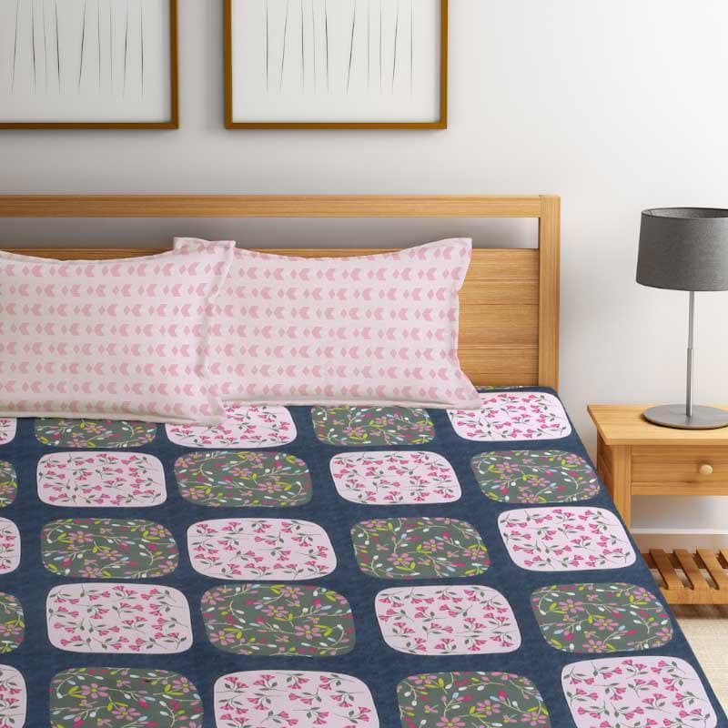 Buy Dreamy Nightshade Bedsheet Bedsheets from Vaaree