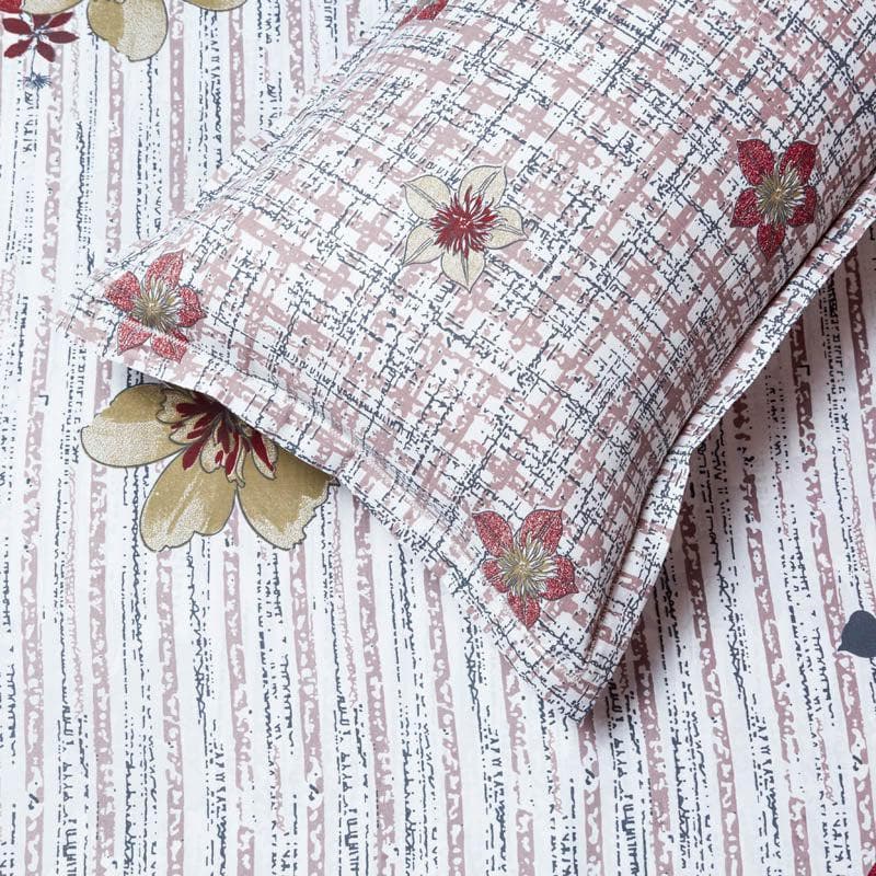 Buy Duli Printed Bedsheet - Pink Bedsheets from Vaaree