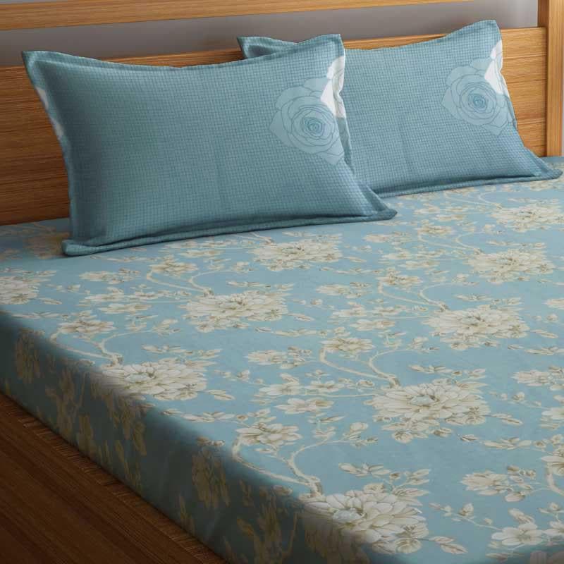 Buy Dusk Delights Bedsheet Bedsheets from Vaaree