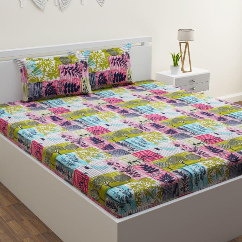 Buy Ebba Floral Bedsheet - Yellow Bedsheets from Vaaree