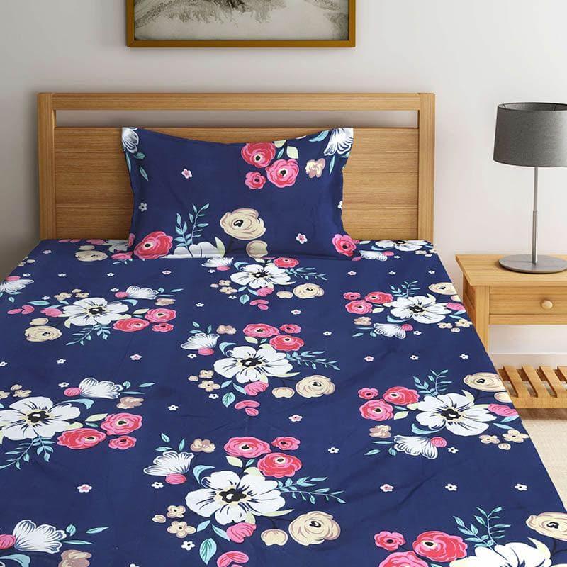 Buy Edna Floral Bedsheet Bedsheets from Vaaree