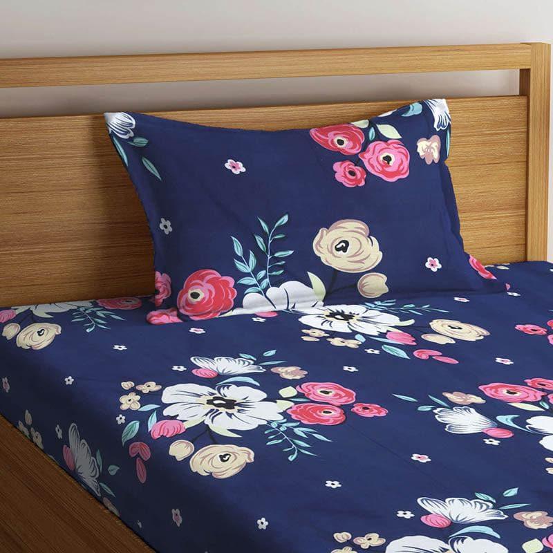 Buy Edna Floral Bedsheet Bedsheets from Vaaree