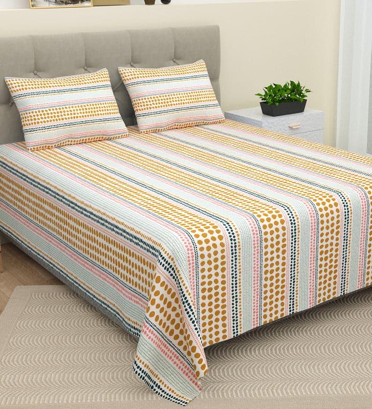 Buy Enerence Striped Bedsheet Bedsheets from Vaaree