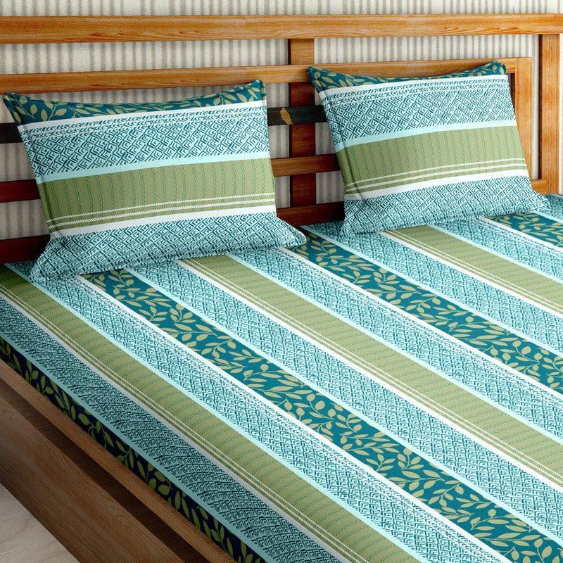 Buy Erina Stripe Bedsheet Bedsheets from Vaaree