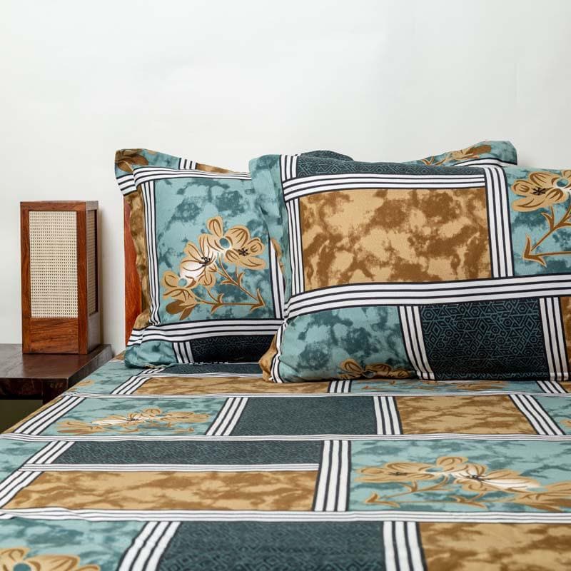 Bedsheets - Ethnic Blocks Bedsheet