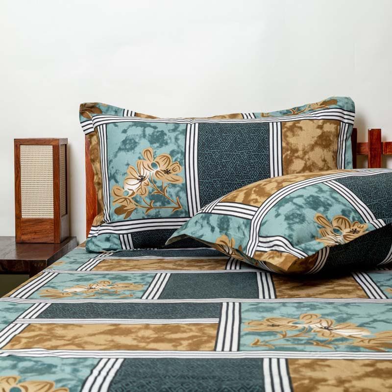 Bedsheets - Ethnic Blocks Bedsheet