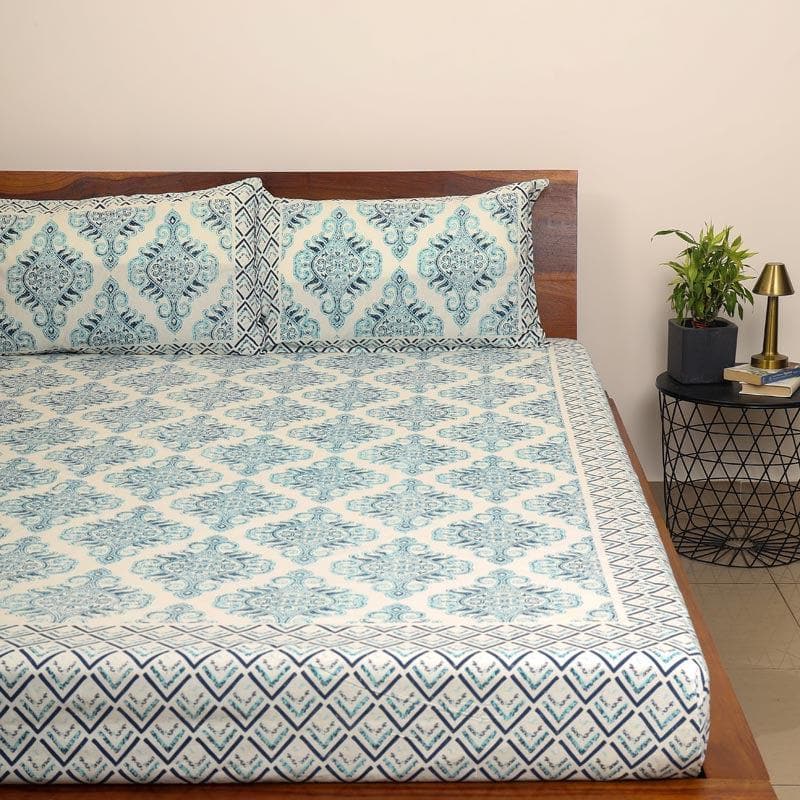 Buy Ethnic Elegance Bedsheet Bedsheets from Vaaree