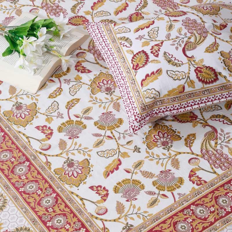 Buy Ethnic Essence Bedsheet Bedsheets from Vaaree