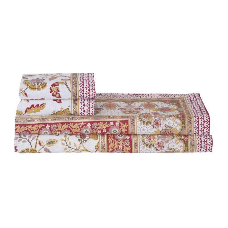 Buy Ethnic Essence Bedsheet Bedsheets from Vaaree