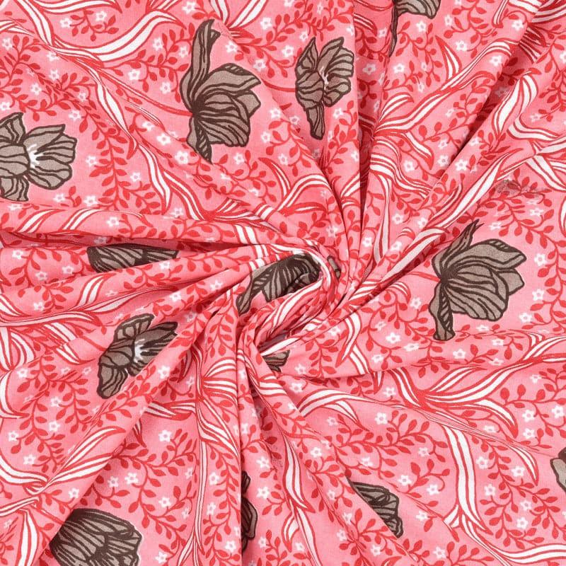 Buy Evangeline Printed Bedsheet - Pink Bedsheets from Vaaree