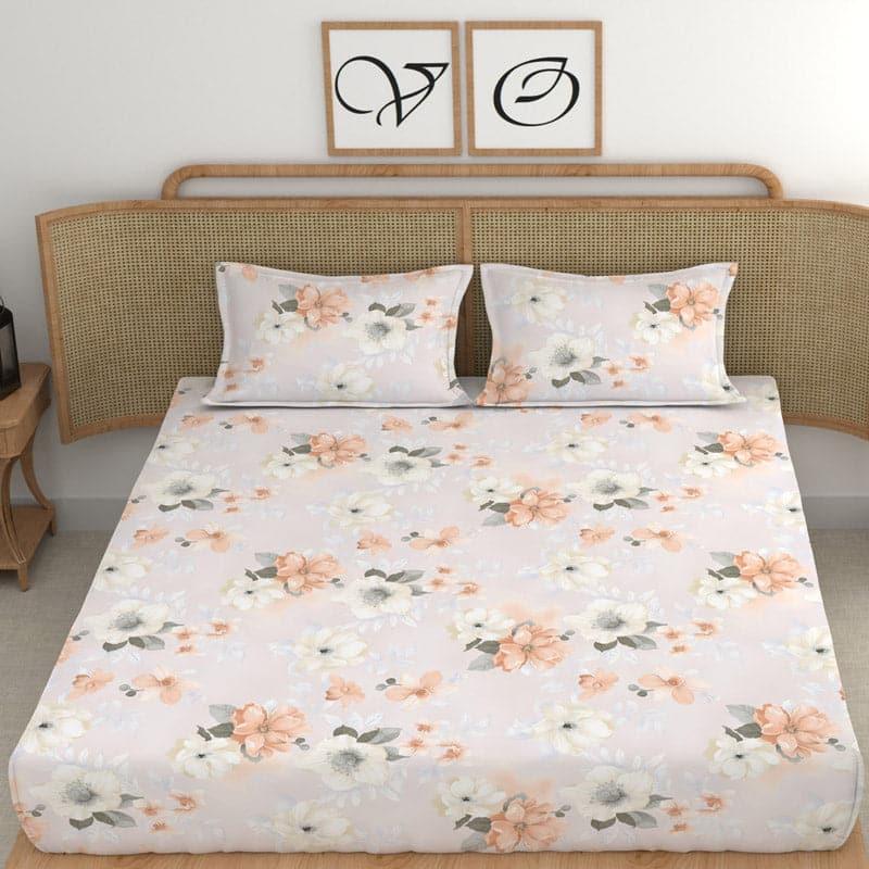 Buy Evelyn Flowery Bedsheet Bedsheets from Vaaree