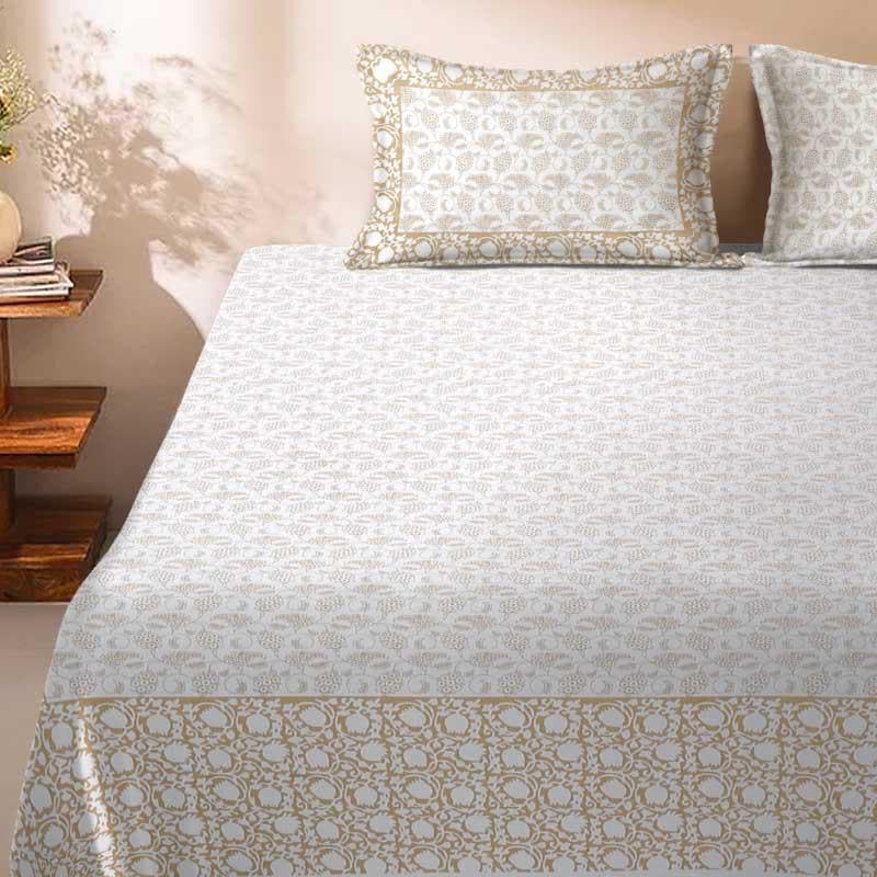 Buy Exotic Emblems Bedsheet Bedsheets from Vaaree