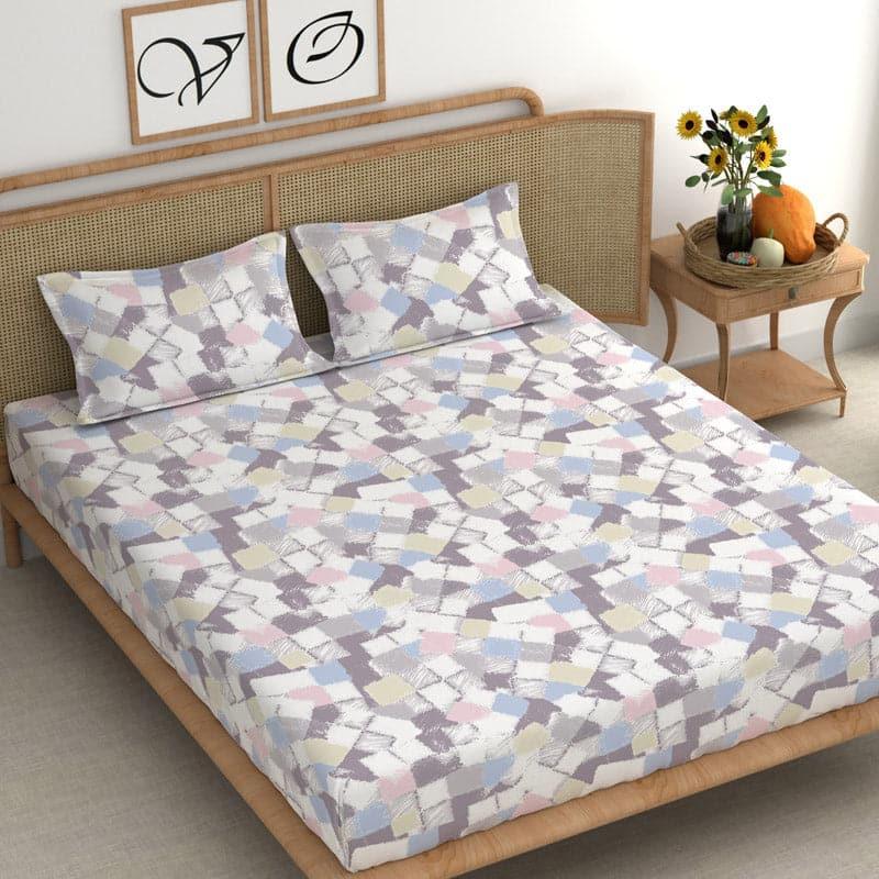 Buy Faye Abstract Bedsheet Bedsheets from Vaaree