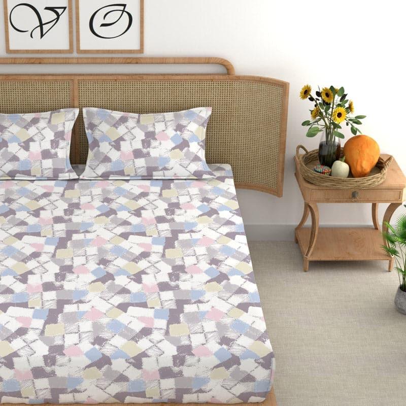 Buy Faye Abstract Bedsheet Bedsheets from Vaaree