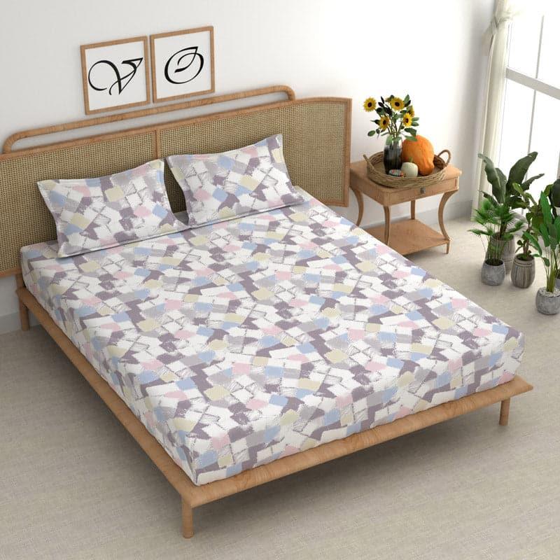 Buy Faye Abstract Bedsheet Bedsheets from Vaaree