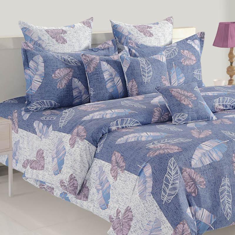 Buy Feathery Mist Bedsheet Bedsheets from Vaaree