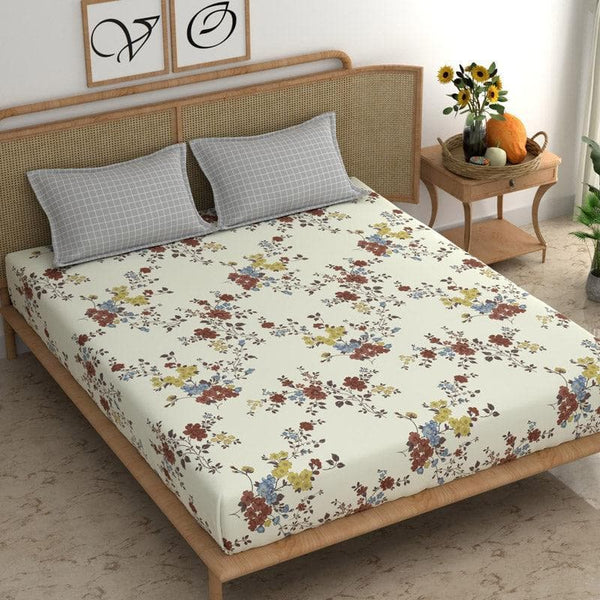 Buy Flora Musa Bedsheet Bedsheets from Vaaree