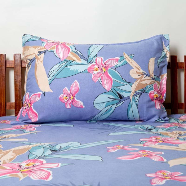 Bedsheets - Floral Dive Bedsheet Combo - Set of Two