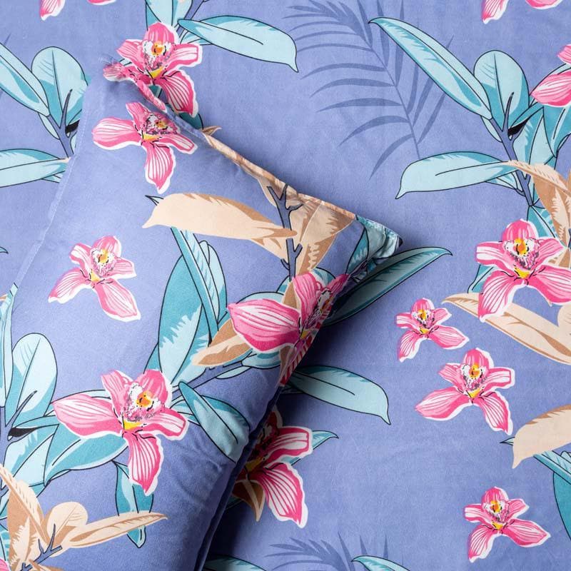 Bedsheets - Floral Dive Bedsheet Combo - Set of Two