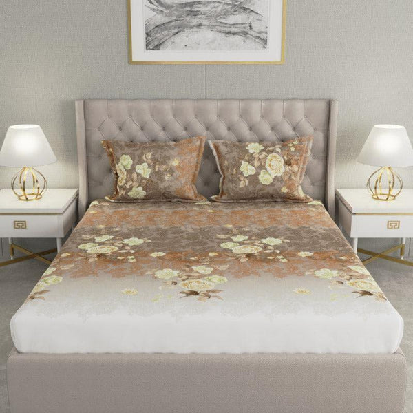 Buy Floral Dusk Bedsheet Bedsheets from Vaaree