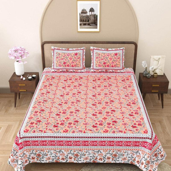 Buy Floral Fancy Bedsheet Bedsheets from Vaaree