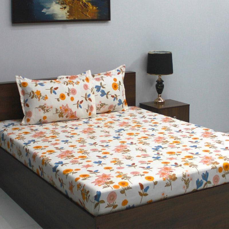 Buy Floral Inspire Bedsheet Bedsheets from Vaaree