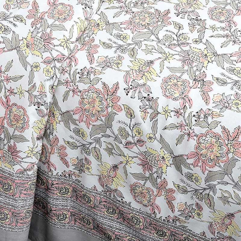 Buy Floral Print Panache Bedsheet Bedsheets from Vaaree