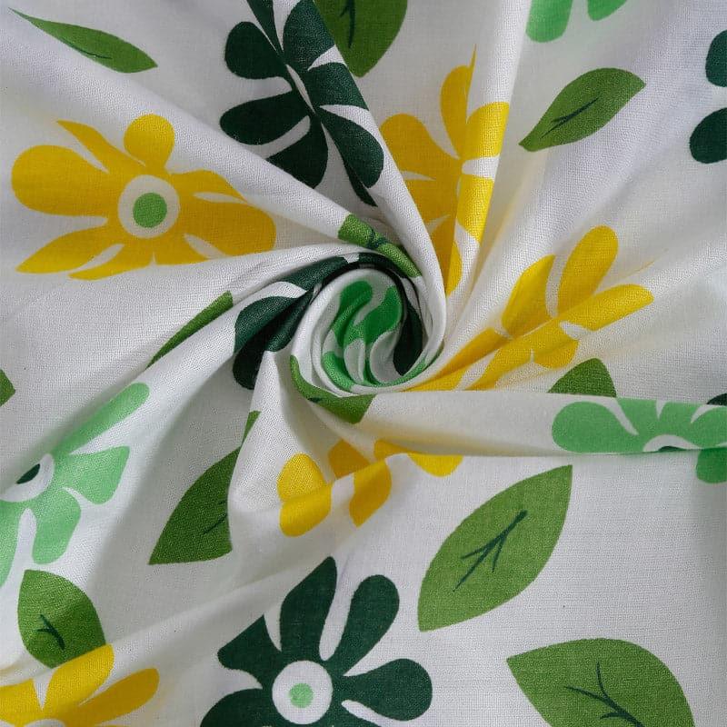 Buy Floral Punch Bedsheet - Green Bedsheets from Vaaree