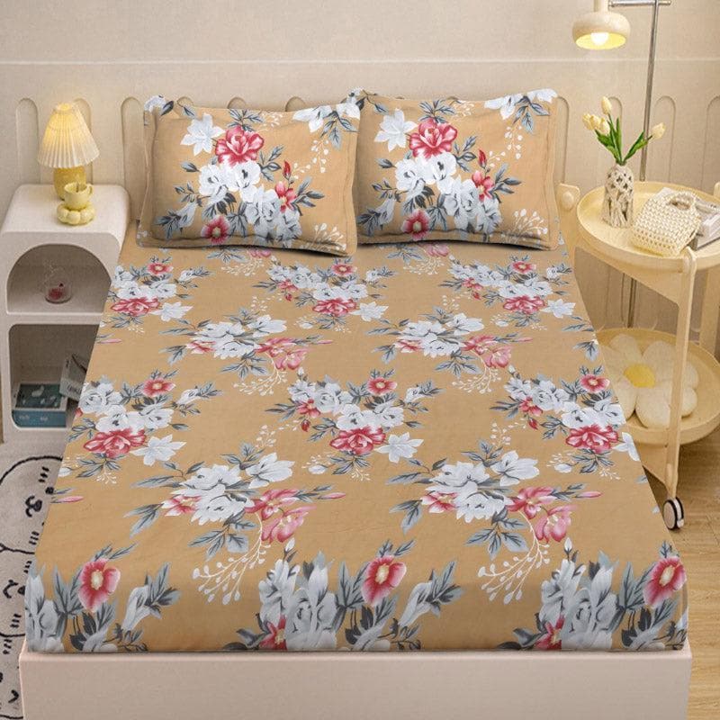 Buy Floral Secret Printed Bedsheet Bedsheets from Vaaree