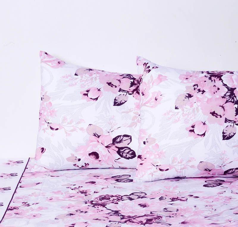 Buy Floral Vibrance Bedsheet Bedsheets from Vaaree