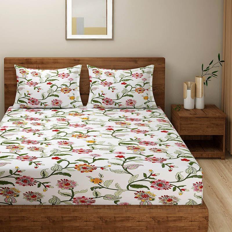 Buy Floral Vine Bedsheet Bedsheets from Vaaree