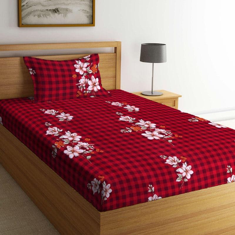 Buy Florena Stripe Bedsheet Bedsheets from Vaaree