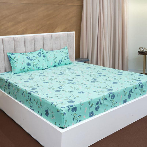 Buy Floro Romance Printed Bedsheet Bedsheets from Vaaree