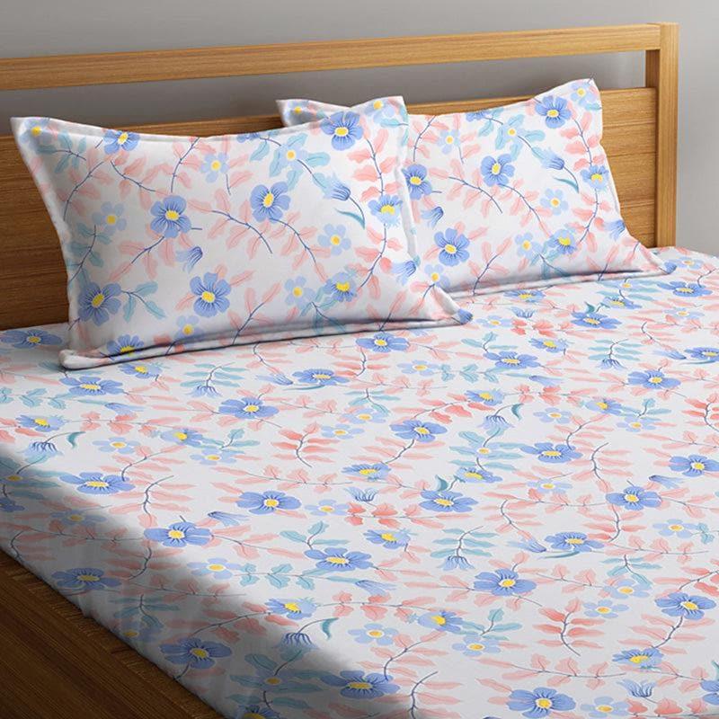 Buy Flowery Mist Bedsheet Bedsheets from Vaaree