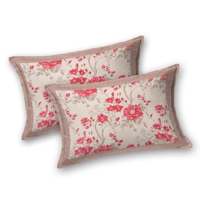 Buy Flying Flowers Bedsheet - Pink Bedsheets from Vaaree