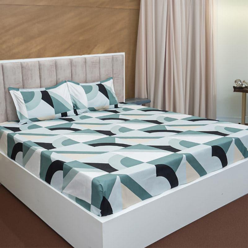 Buy Fraterni Printed Bedsheet Bedsheets from Vaaree