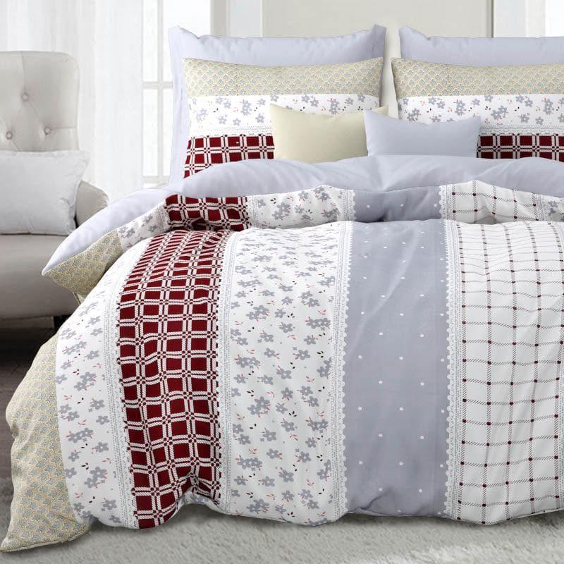 Buy Fusion Fiesta Bedsheet - Grey Bedsheets from Vaaree