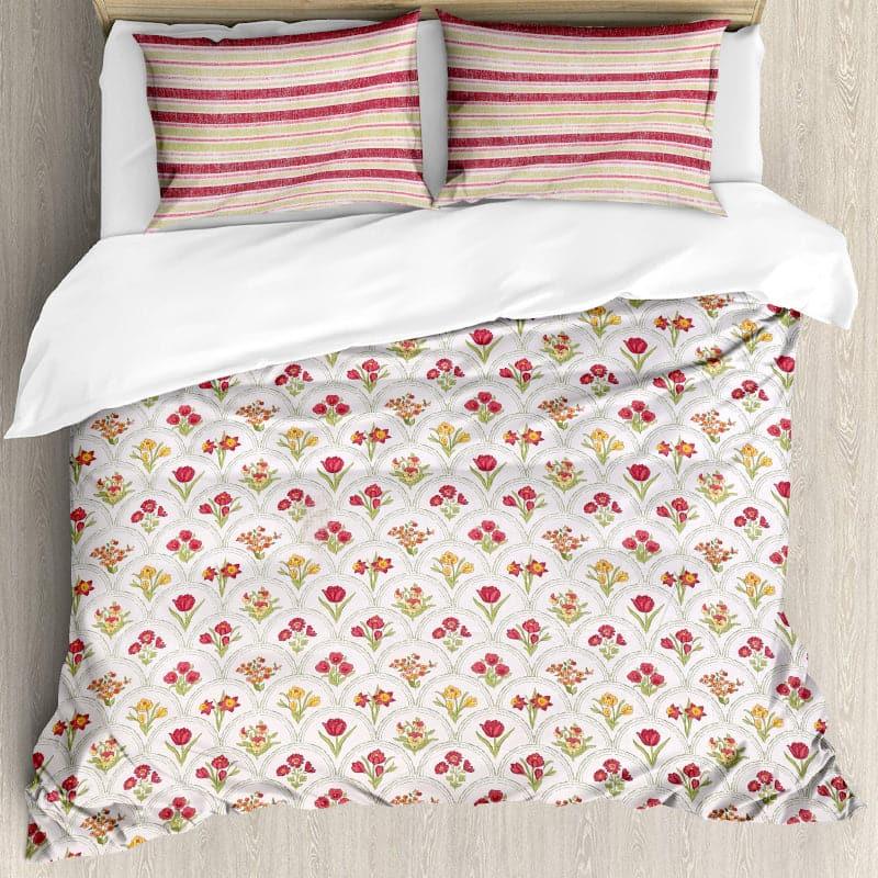 Buy Garden of Marigold Bedsheet Bedsheets from Vaaree