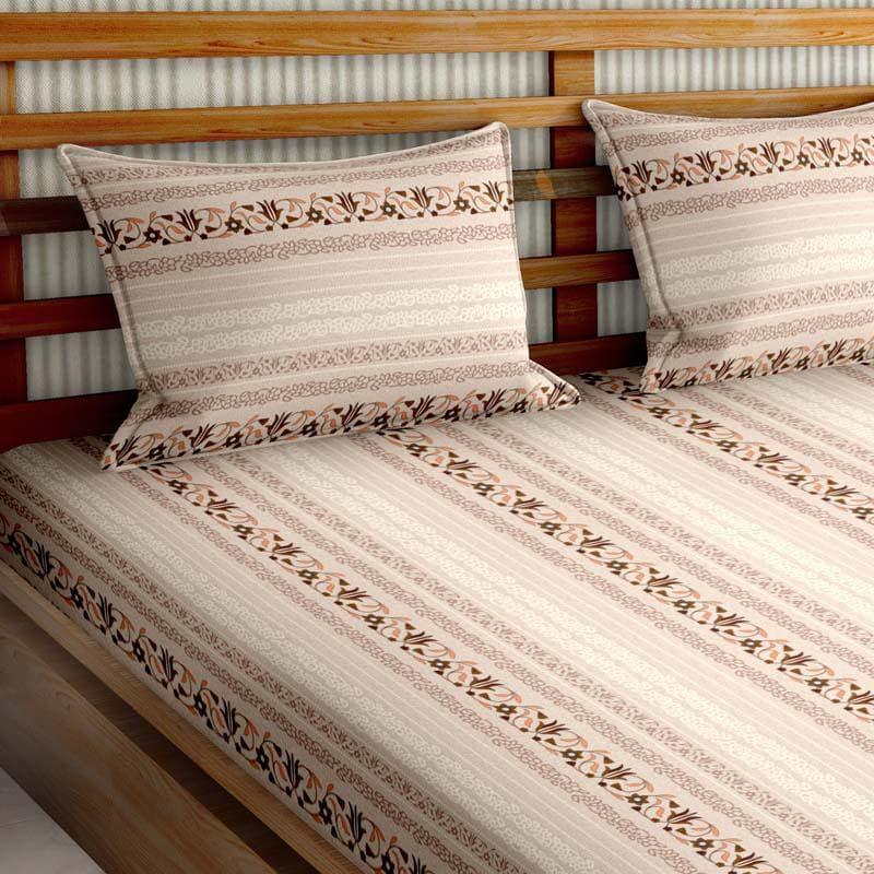 Buy Garden Tapestry - Brown Bedsheets from Vaaree