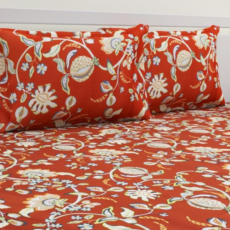 Buy Haidee Printed Bedsheet Bedsheets from Vaaree