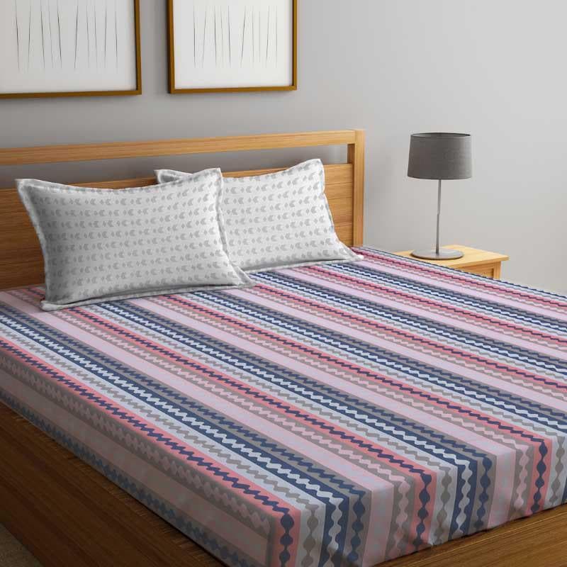 Buy Harmony Hues Bedsheet Bedsheets from Vaaree