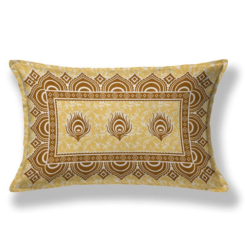 Buy Harriet Printed Bedsheet - Yellow Bedsheets from Vaaree