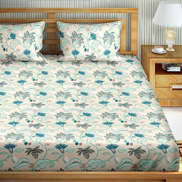 Buy Haya Floral Bedsheet Bedsheets from Vaaree