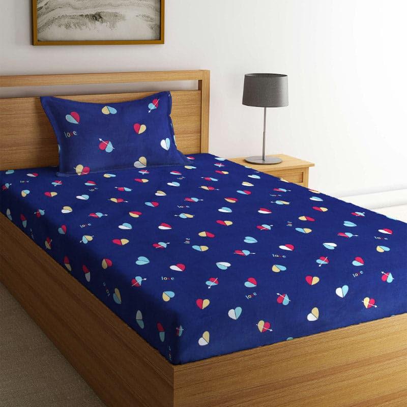 Buy Hearty Half Whimsy Bedsheet Bedsheets from Vaaree