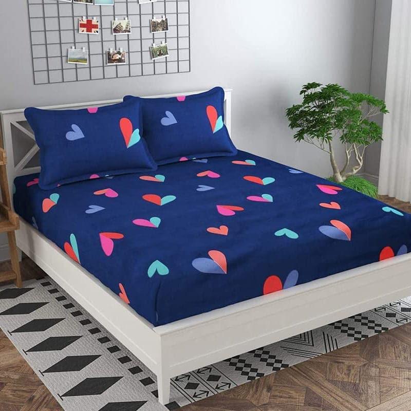 Buy Hearty Hue Bedsheet Bedsheets from Vaaree