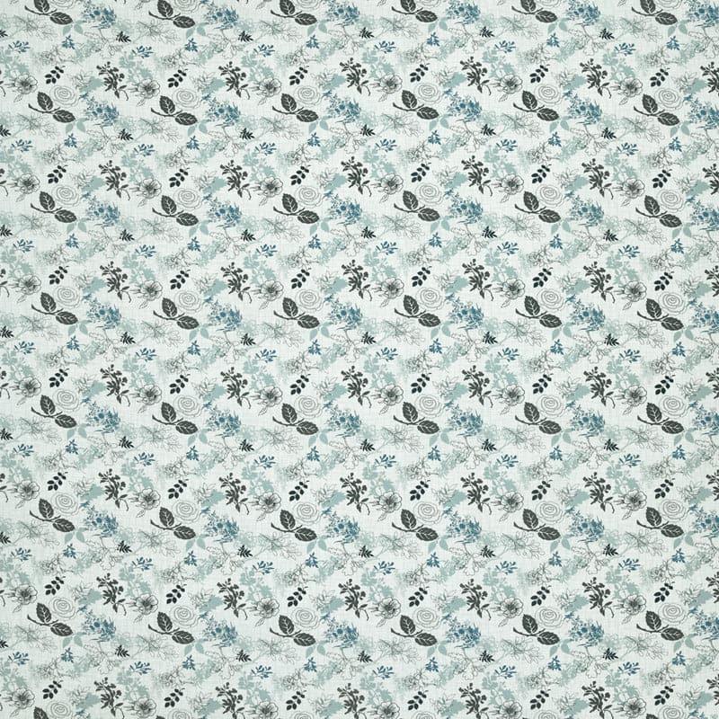 Buy Heelo Floral Bedsheet - Aqua Bedsheets from Vaaree