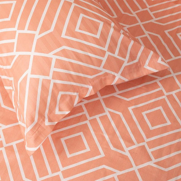 Buy Helga Hume Bedsheet - Rust Bedsheets from Vaaree