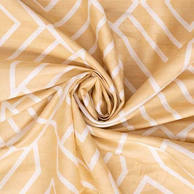 Buy Helga Hume Bedsheet - Yellow Bedsheets from Vaaree